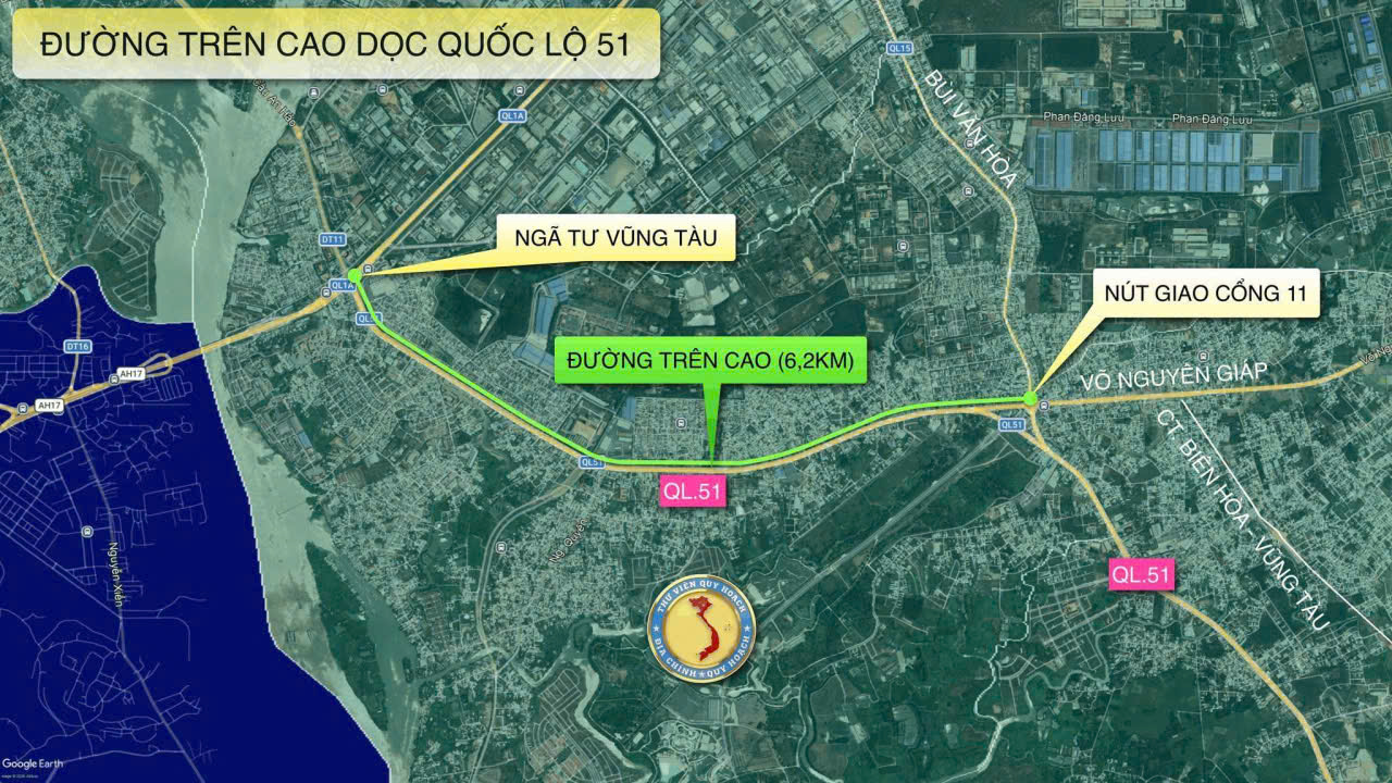 Đồng Nai đầu tư 16.400 tỷ đồng làm tuyến đường trên cao dài 6,2km dọc quốc lộ 51. | Dự Án Căn Hộ Fresia Riverside Biên Hòa Chuẩn Sống Xanh