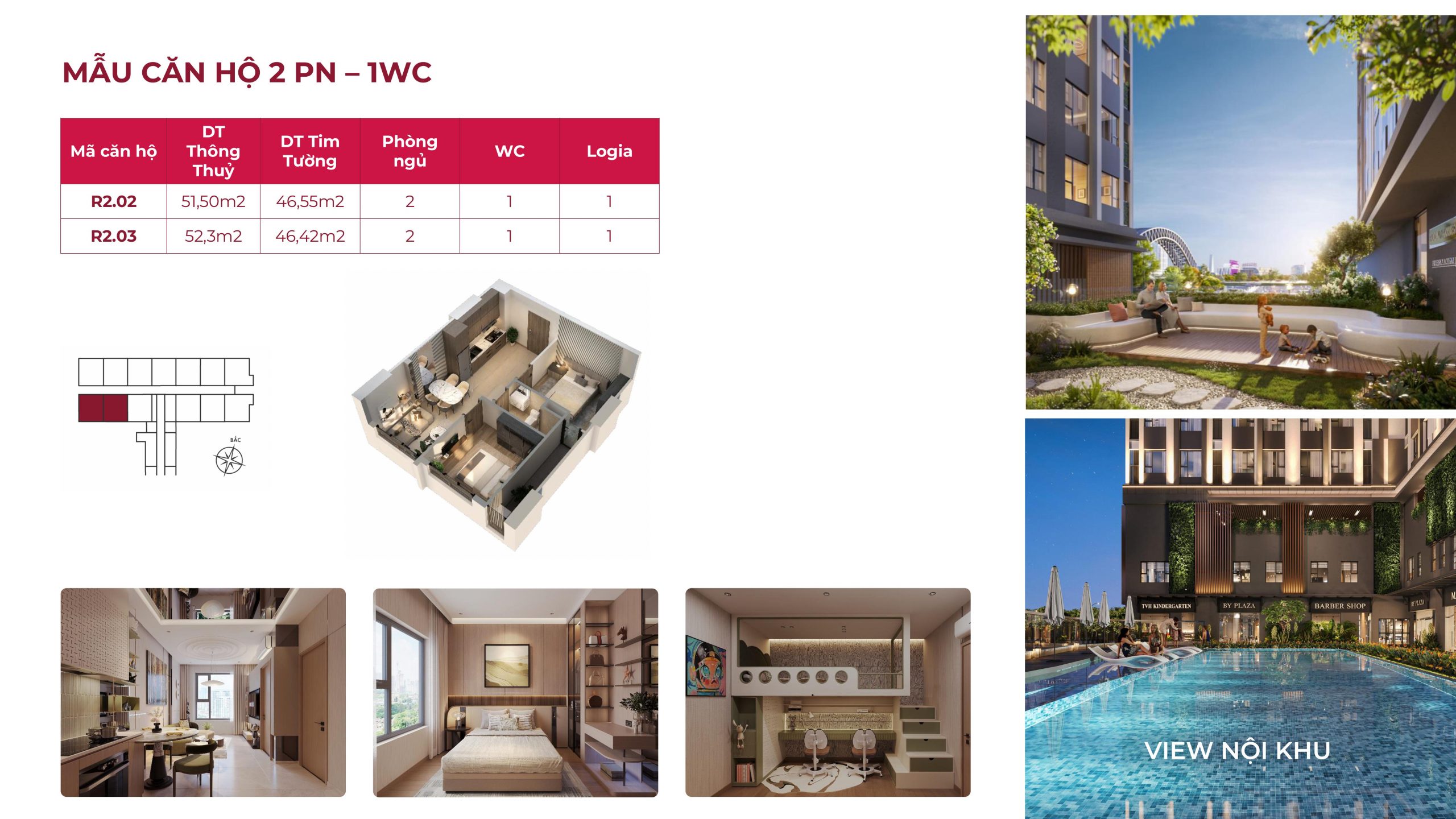 Mặt bằng căn hộ Fresia Riverside